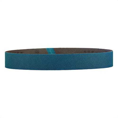 Metabo® 626307000 High Performance Coated Abrasive Belt, 1-1/2 in W x 30 in L, P120 Grit, Fine Grade, Zirconia Alumina Abrasive