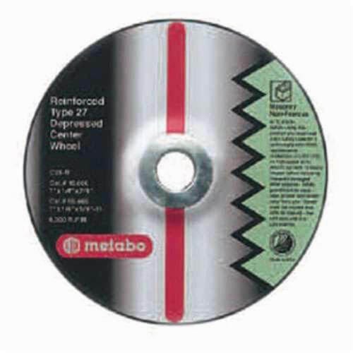 Metabo® 655319000 Original Grinding® Long Life Heavy Duty Cut-Off Wheel, 6 in dia x 1/4 in Thick, 5/8 in Center Hole, 24 Grit