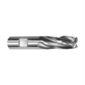 Michigan Drill® 205T 1X1/2 Single End End Mill, 1 in dia Cutter, 1-7/8 in Length of Cut, 4 Flutes, 1/2 in dia Shank, 3-7/8 in OAL