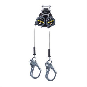 Miller® By Honeywell MFLEC2-12/6FT Personal Fall Limiter, Sharp Edge Twin Leg, Series: TurboLite™ EXTREME, 420 lb Load, 6 ft Length