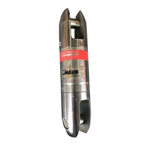 Miller Lifting Productsâ„¢ M132070713 Angular Contact Ball Bearing Swivel, G-414, Bullet to Bullet, WLL 10 ton