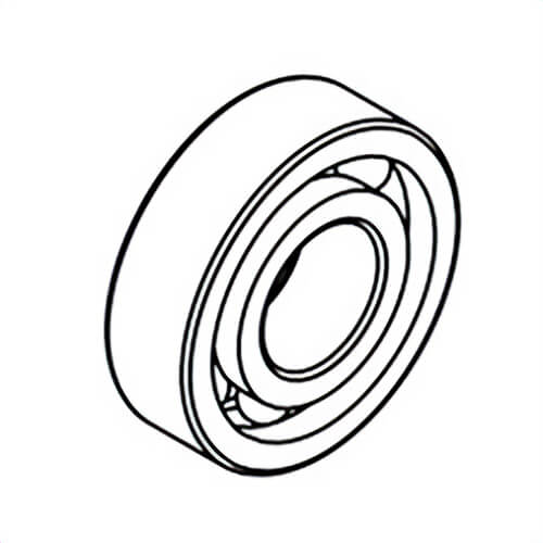 Milwaukee® 02-04-0390 Replacement Ball Bearing, for use with 2632 18V PEX Expander