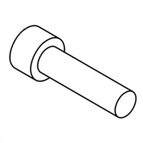 Milwaukee® 05-74-0014 Socket Head Cap Screw, M8 x 1.125, 6 mm Hex, for use with 4272 230V Compact Magnetic Drill