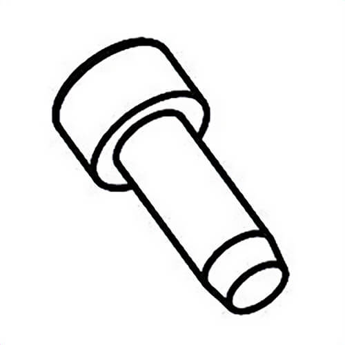 Milwaukee® 05-74-0745 Replacement Bolt, M6 x 16, for use with 6177 Abrasive Cut-Off Machine