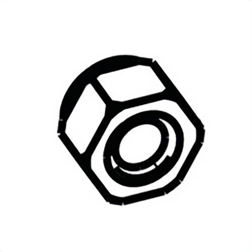 Milwaukee® 06-57-6075 Replacement Lock Nut, 1/4-20, for use with MXF501 MX Fuel Drum Machine