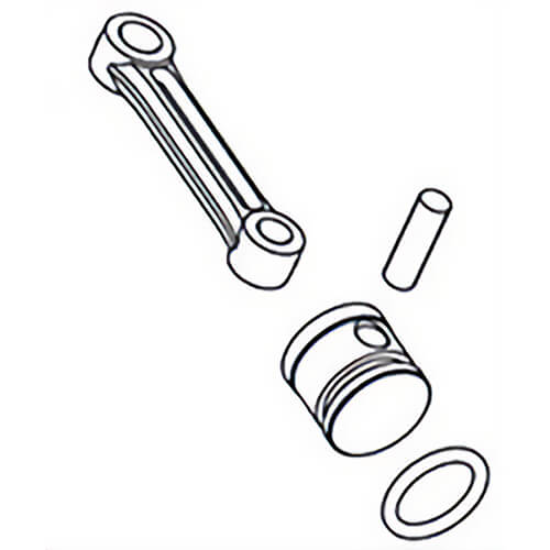Milwaukee® 14-09-5316 Replacement Piston and Conrod Assembly, for use with 5317 SDS-MAX Rotary Hammer