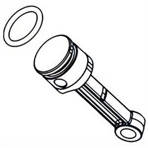 Milwaukee® 14-46-0345 Replacement Piston Service Kit, for use with 5426 SDS MAX Combination Hammer