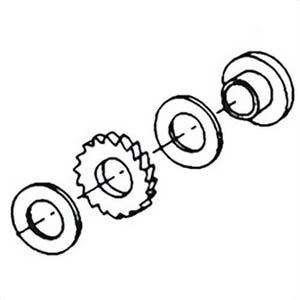 Milwaukee® 14-47-0965 Replacement Brake Set