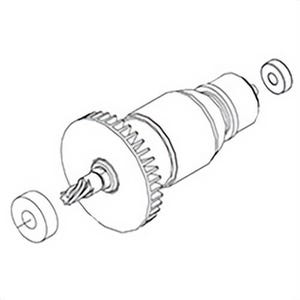Milwaukee® 16-74-1017 Replacement Armature Assembly, 220V-240V, for use with 6370 Metal Cutting Saw