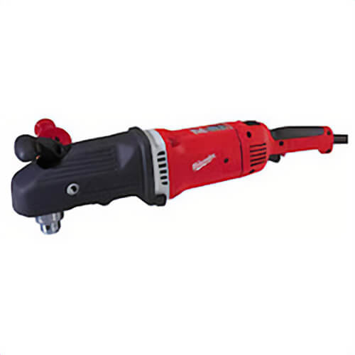 Milwaukee® 1680-20 Grounded Electric Drill, 1/2 in Keyed Chuck, 120 VAC, 450 to 1750 RPM Speed, 22 in OAL