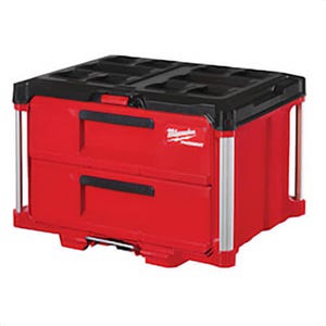Milwaukee® 48-22-8442 Packout™ Drawer Tool Box, 14.3 in H x 22.2 in W x 16.3 in D, Locking Security Bar