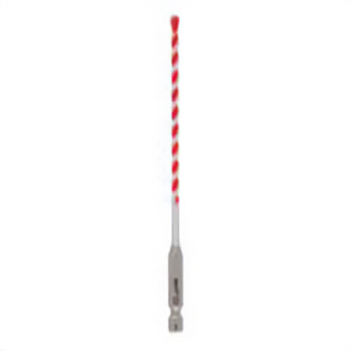 Milwaukee® 48-20-9001 Shockwave™ Single Ended Hammer Drill Bit, 0.1562 in Drill Bit, 1/4 in Hex Shank, 4 in D Cutting, Carbide Cutting Edge, 6 in OAL