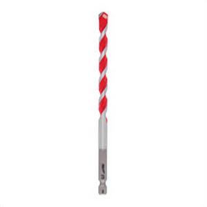 Milwaukee® 48-20-9016 Shockwave™ Single Ended Hammer Drill Bit, 5/16 in Drill Bit, 1/4 in Hex Shank, 4 in D Cutting, Carbide Cutting Edge, 6 in OAL