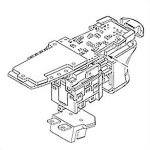 Milwaukee® 23-66-1795 Switch and Printed Circuit Board Assembly