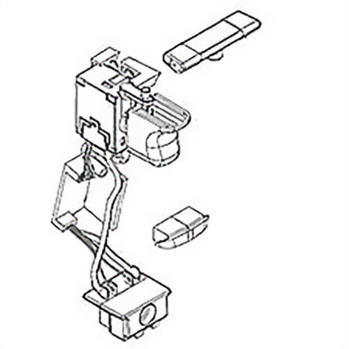 Milwaukee® 23-66-6500 Replacement Switch/Electronic Assembly, for use with 2612 Cordless M18™ SDS Rotary Hammer