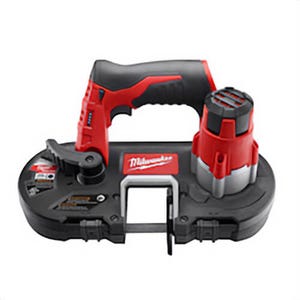 Milwaukee® 2429-20 Sub-Compact Cordless Band Saw, 1-5/8 in Cutting, 27 in L x 0.5 in W x 0.02 in Thick Blade, 12V DC