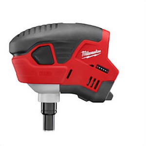 Milwaukee® M12™ 2458-20 Cordless Palm Nailer, 6D to 16D Fastener, for Fastener Type: Framing, 7-1/2 in OAL, Battery