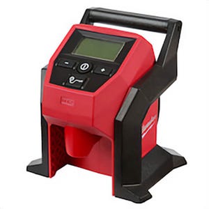 Milwaukee® M12™ 2475-20 Cordless Compact Inflator, 26 in L, Plastic