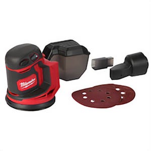 Milwaukee® M18™ 2648-20 Cordless Random Orbit Sander, 5 in dia Wheel, 18 VDC, 7000 to 12000 OPM, Redlithium™ Battery