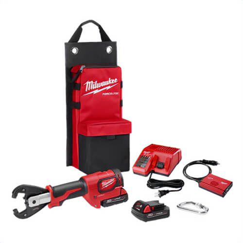 Milwaukee® 2678-22K M18™  Force Logic™ 6T Utility Crimper Kit with Kearney Grooves