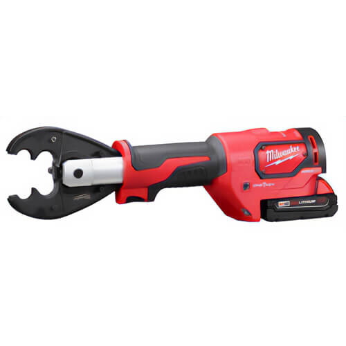 Milwaukee® M18™ Force Logic™ 2678-22O Utility Crimping Kit with D3 Grooves and Fixed O Die, 6 ton Crimping, 18 VDC, Li-Ion Battery
