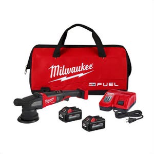 Milwaukee® 2684-22HD M18 Fuel™ Random Orbital Polisher Kit, 15 mm