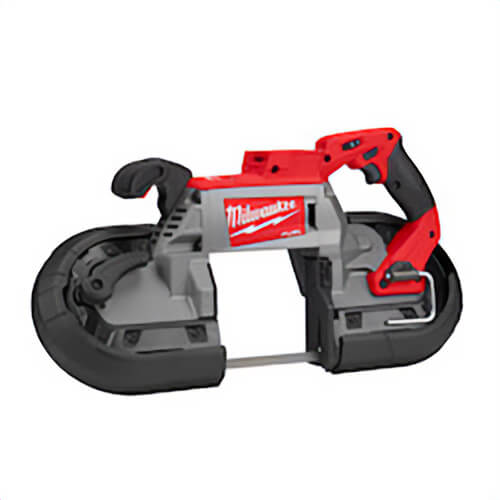 Milwaukee® M18 Fuel™ 2729S-20 Deep Cut Dual Trigger Cordless Band Saw, 5 in Cutting, 18 V, M18™ Redlithium™ XC5.0™ Lithium-Ion Battery