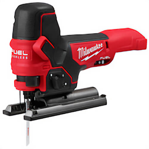 Milwaukee® M18 Fuel™ 2737B-20 Barrel Grip Cordless Jig Saw, 18V DC, for Blade Shank: T-Shank, 9.13 in OAL, Redlithium™ Battery