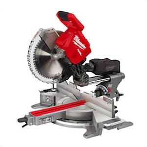 Milwaukee® M18 Fuel™ 2739-20 Dual Bevel Cordless Compound Miter Saw, 12 in Blade, 1 in Arbor/Shank, 6-3/4 in Vertical Against Fence