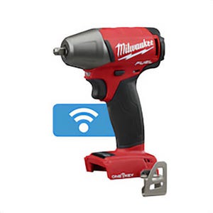 Milwaukee® M18 Fuel™ 2758-20 Compact Cordless Impact Wrench with Friction Ring, 3/8 in Straight Drive, 0 to 3200 BPM