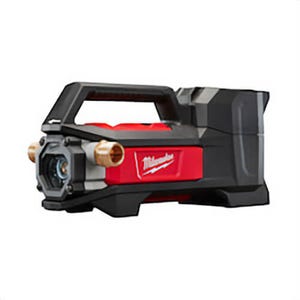 Milwaukee® M18™ 2771-20 Cordless Transfer Pump, 480 GPH Flow Rate, 3/4 in Inlet x 3/4 in Outlet, 1/4 hp, Nitrile Rubber/Reinforced Plastic