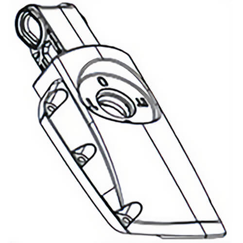 Milwaukee® 28-20-0030 Replacement Gear Case Cover, for use with 5446 SDS MAX 14 lb Demolition Hammer