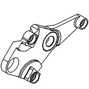 Milwaukee® 28-20-2540 Replacement Left Cover, for use with 2441 M12™ Cordless Caulk and Adhesive Gun