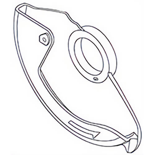 Milwaukee® 28-41-0979 Replacement Lower Guard, for use with 6430 Circular Saw