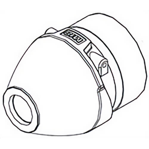 Milwaukee® 28-50-2654 Replacement Front Gear Case, for use with 2655 M18 Fuel™ Square Impact Wrench