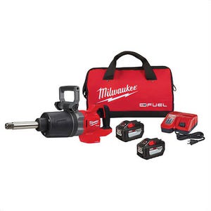 Milwaukee® 2869-22HD M18 Fuel™ One-Key™ Cordless Variable Extended Anvil High-Torque Impact Wrench, 1 in, 2000 in-lb Torque, 18 V, 23.24 in OAL