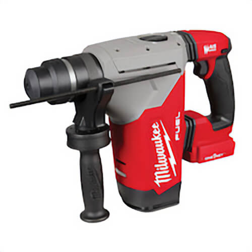 Milwaukee® 2915-20 M18 Fuel™ Cordless Rotary Hammer with One-Key™, 1-1/8 in Keyless/SDS Plus® Chuck, 18 V, 800 rpm No-Load, Lithium-Ion Battery