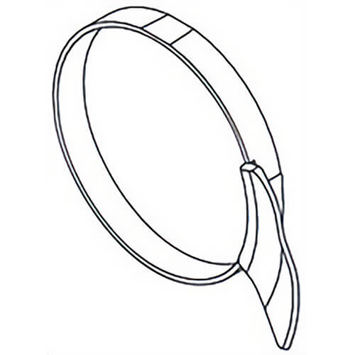 Milwaukee® 31-05-0435 Replacement Baffle, #2, for use with 6430 Circular Saw