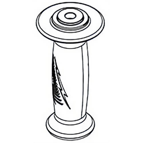 Milwaukee® 31-05-5383 Replacement Side Handle, for use with 5376 Single Speed Hammer Drill