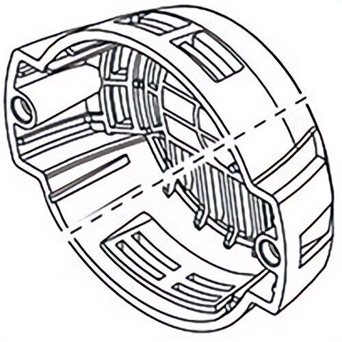 Milwaukee® 31-12-0051 Replacement End Cap, for use with 6430 Circular Saw