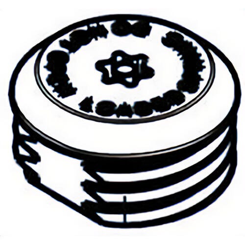 Milwaukee® 31-12-0380 Replacement Plunge Caps, for use with 5616-20/5616-29 Body Grip Router with Electronics, 2.25 max hp