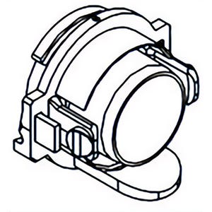 Milwaukee® 31-12-0710 Replacement Front Tube Cap, for use with 5261-DE Vacuum Assisted Hammervac™ Dust Extractor