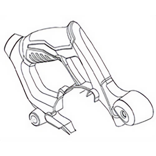 Milwaukee® 31-15-1580 Replacement Housing Cover, for use with 6430 Circular Saw