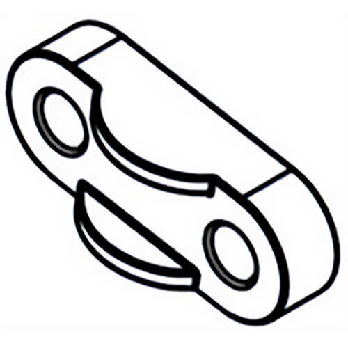 Milwaukee® 31-17-0197 Replacement Cord Clamp, for use with 5375 13 mm Hammer Drill