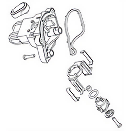 Milwaukee® 31-40-0125 Replacement Gear Box Cover, for use with 5263 SDS Rotary Hammer