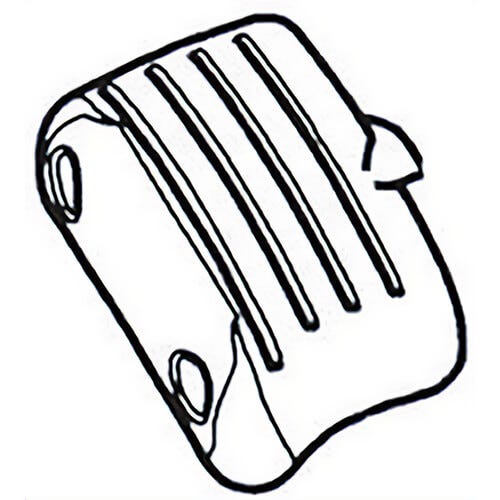 Milwaukee® 31-44-0040 Replacement Front Handle, for use with 6391 Left Blade Circle Saw with Tilt-Lok™ Handle