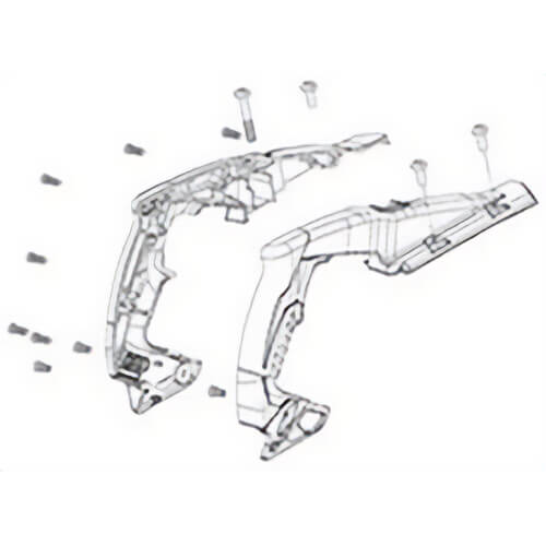 Milwaukee® 31-44-0785 Replacement AC/DC Handle Assembly Kit, for use with 6238 Deep Cut AC/SC Bandsaw