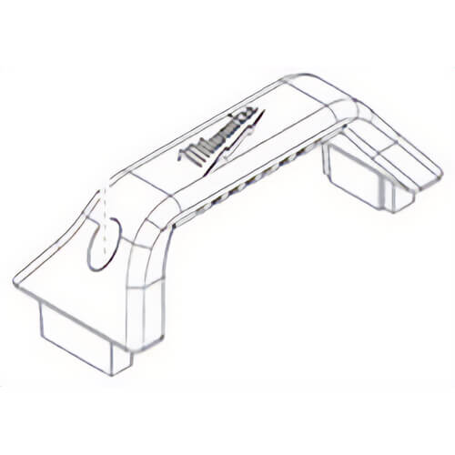 Milwaukee® 31-44-0995 Replacement Top Handle, for use with 2361 Cordless M18™ LED Floodlight