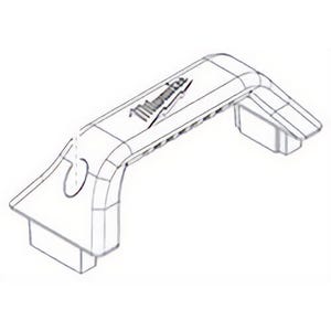 Milwaukee® 31-44-0995 Replacement Top Handle, for use with 2361 Cordless M18™ LED Floodlight