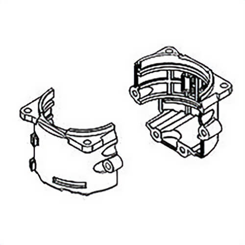 Milwaukee® 31-50-2712 Replacement Motor Housing Assembly, for use with 2712 M18 Fuel™ SDS Plus Rotary Hammer